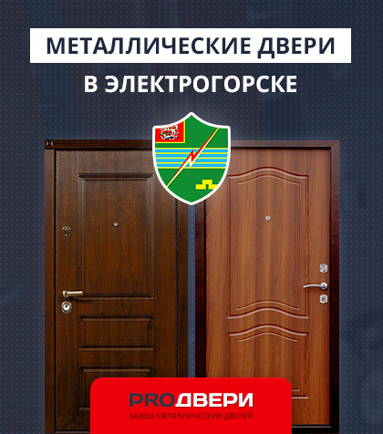 Металические двери в Электрогорске
